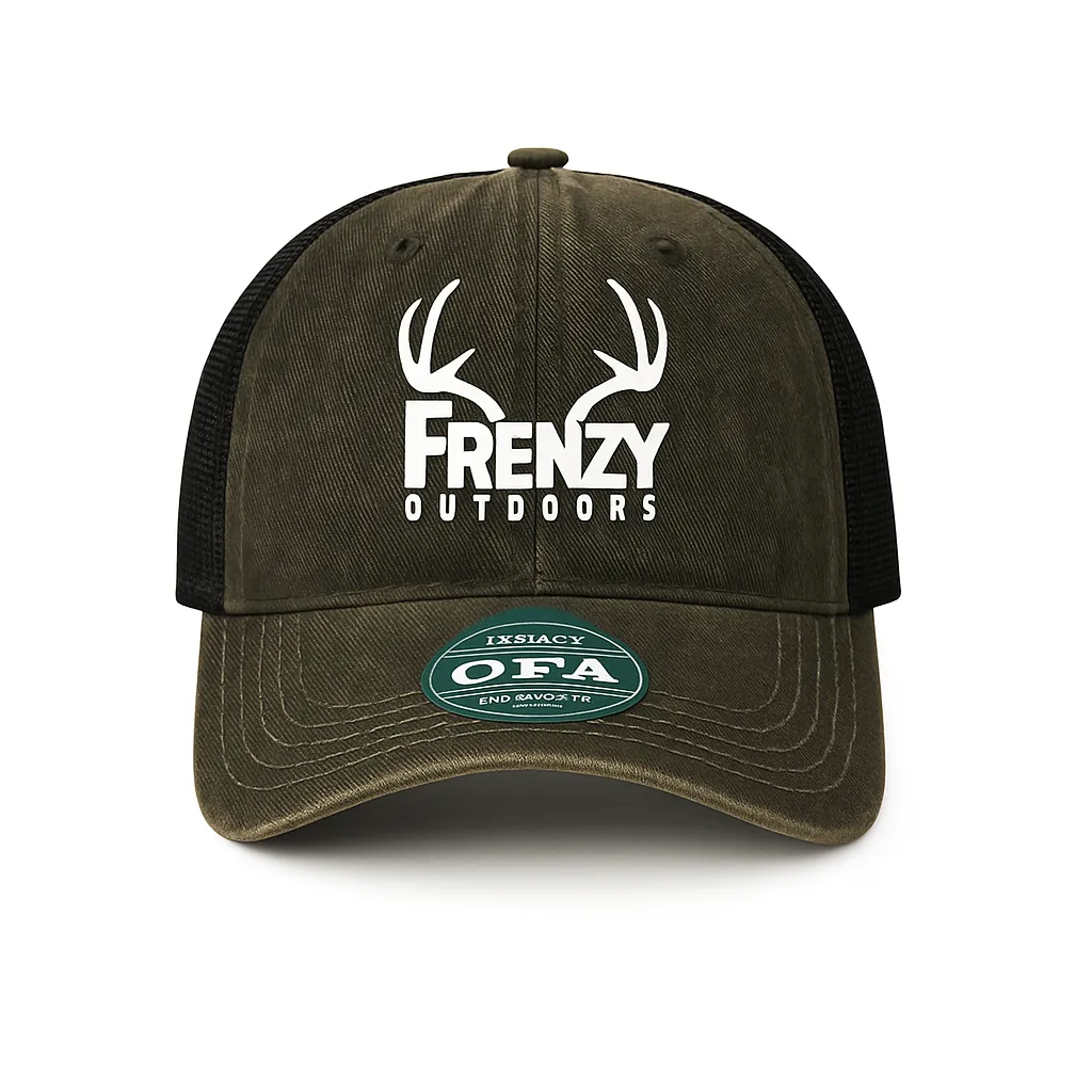 Frenzy Outdoors Cap - Black