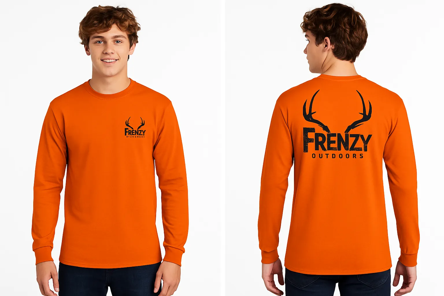 Frenzy Outdoors Long Sleeve -Orange