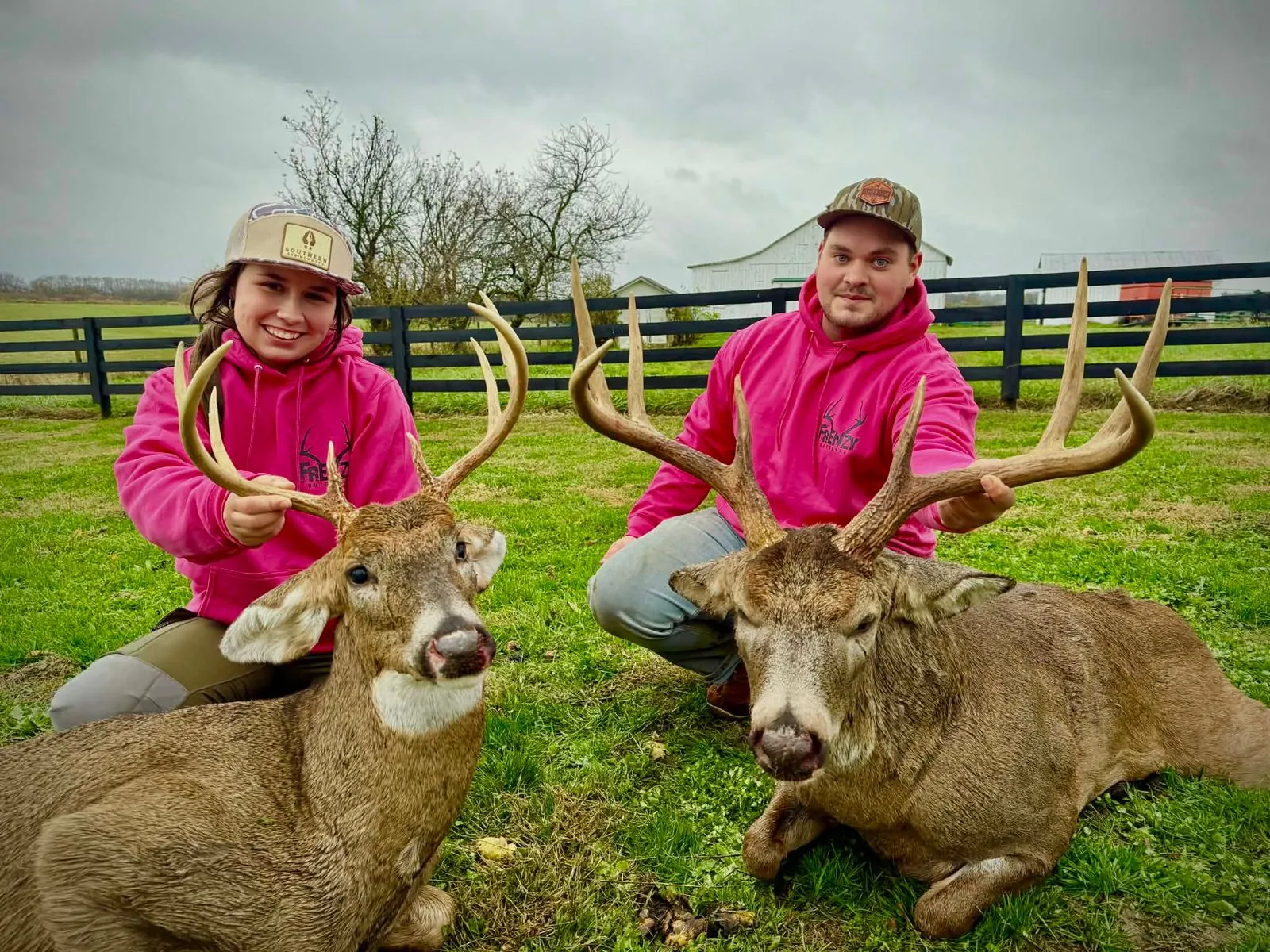 Youth hunter with a first whitetail